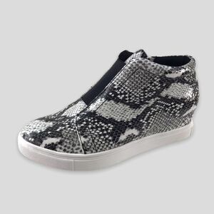 Women's Snakeskin Slip-On Sneakers